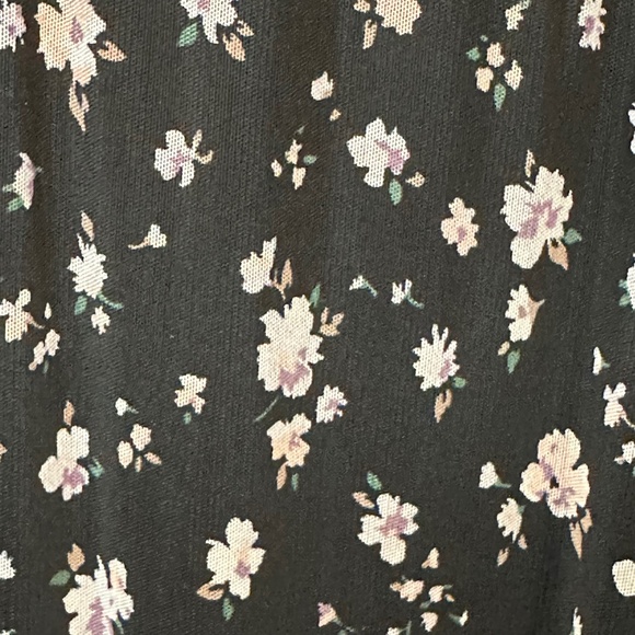 TORRID Black Floral Mesh Maxi Dress PLUS SIZE 2XL | Feminine Whimsigoth Cottage - Picture 5 of 13